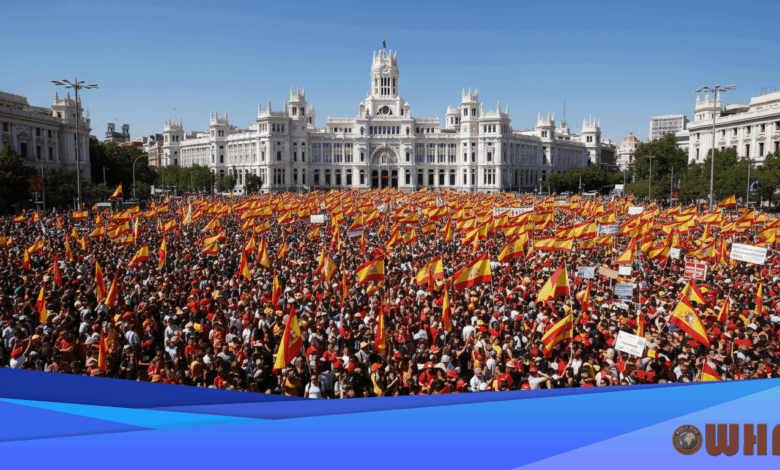 Antigovernment Protests Rock Spain